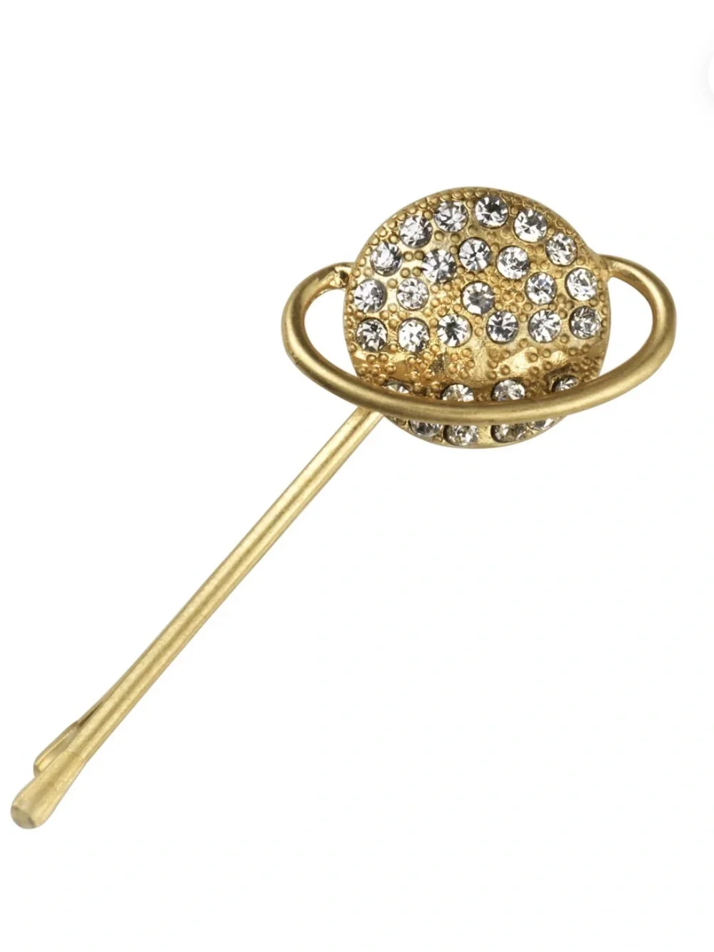 Kristin Ess Gold Decorative Hair Clip Set for Women